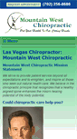 Mobile Screenshot of mountainwestchiropractic.com